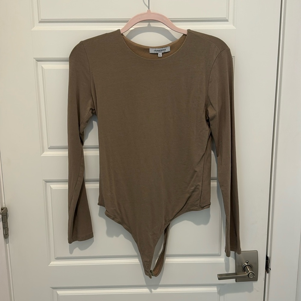 Brown bodysuit